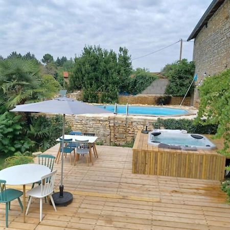 Nid Charentais Angouleme Pool Jacuzzi Villa La Poterie  Exterior photo